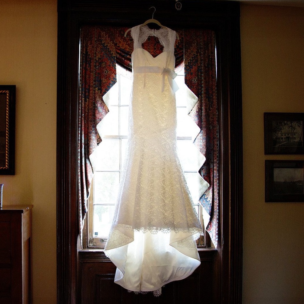 Paloma Blanca Lace Wedding Dress